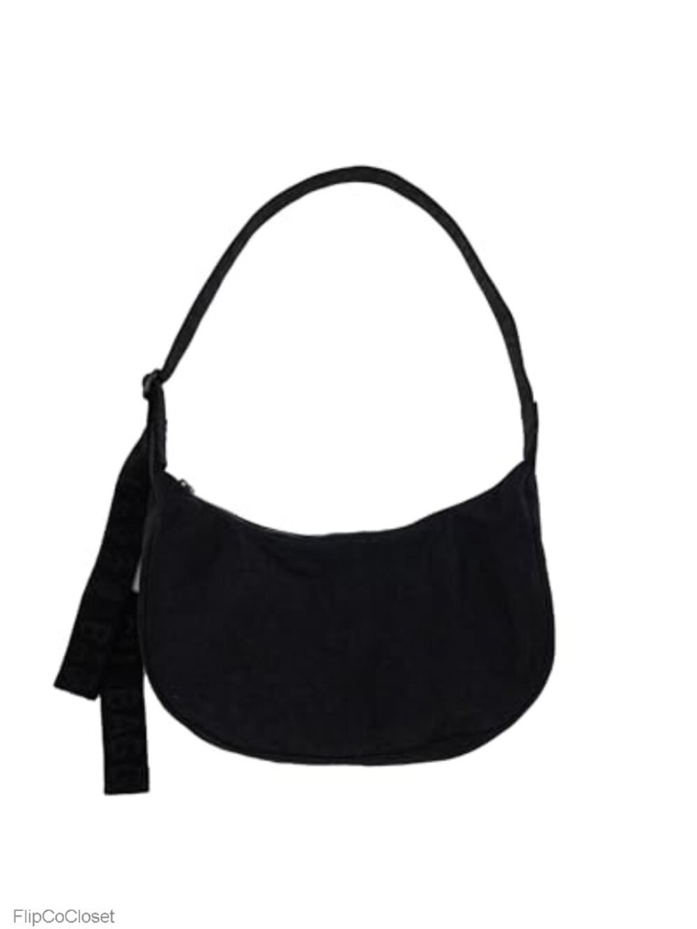 Nylon Crescent Bag Crossbody Adjustable Strap Machine Washable